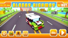 Blocky Highway - endless runner cu mașini și grafică voxel art Blocky Highway - endless runner cu mașini și grafică voxel art voxel pixel