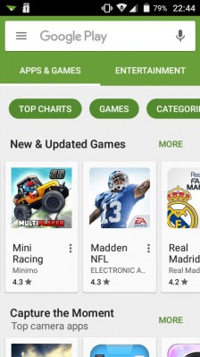 Aplicația Play Store a fost actualizată la versiunea 6.0.0 store google 