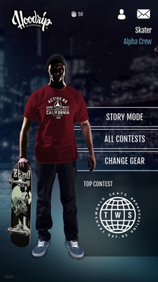 Hoodrip Skateboarding - flip-uri și slide-uri din degete skate joc 