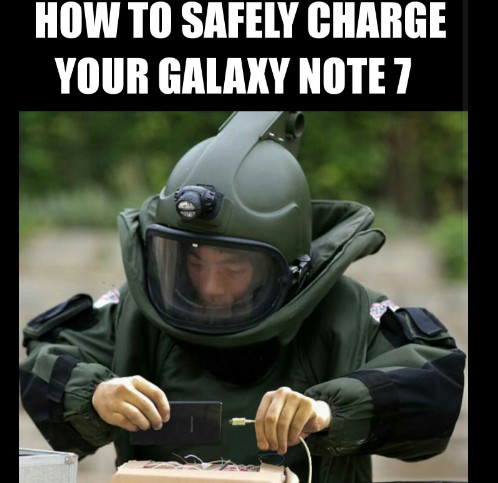 Samsung Galaxy Note 7 - ținta glumelor în ultimele saptămâni [Imagini] note 7 