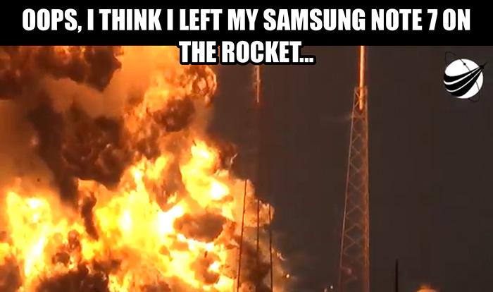 Samsung Galaxy Note 7 - ținta glumelor în ultimele saptămâni [Imagini] note 7 