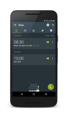 Sleep as Android - o alarmă deșteaptă - 3 coduri promo sleepasandroid android 
