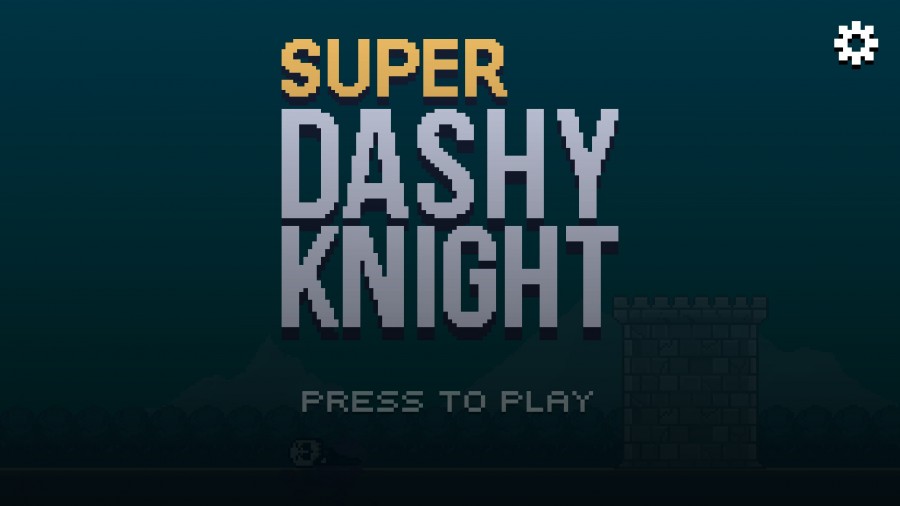 Super Dashy Knight - runner old school pixel art 