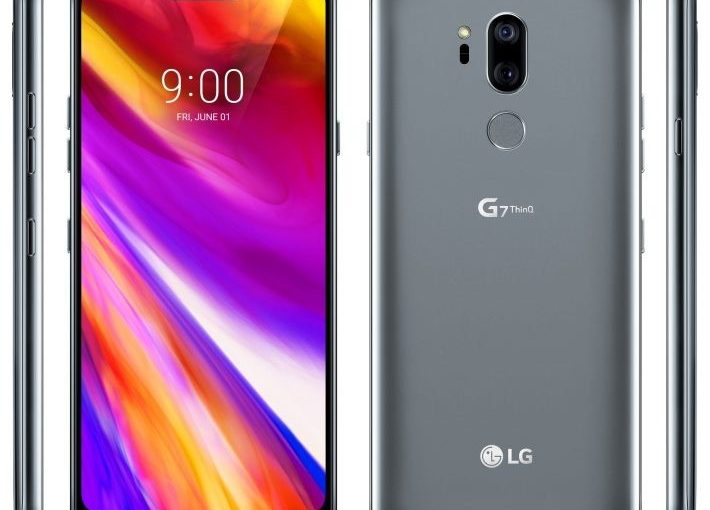 LG G7 ThinQ apare într-o nouă imagine care confirmă design-ul lg g7 