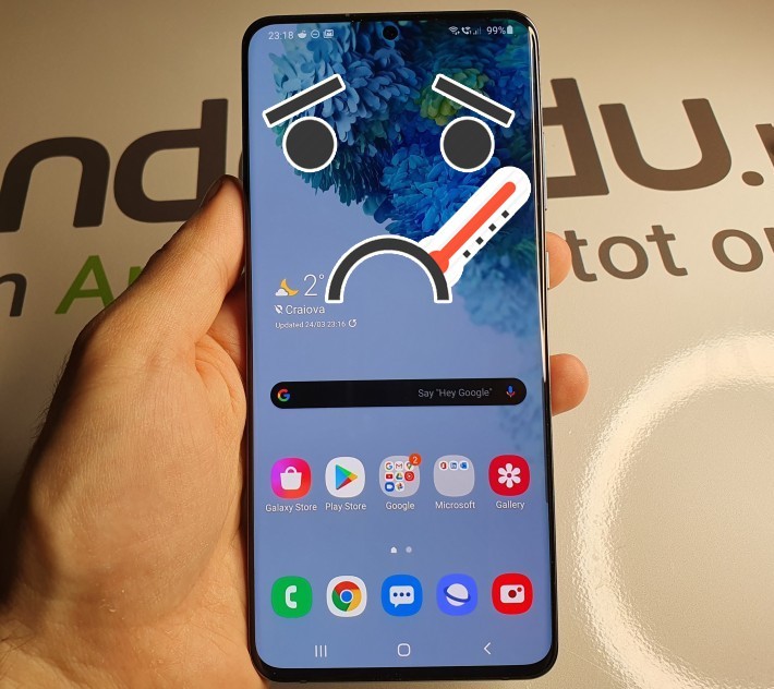 Samsung Galaxy S20 Ultra - probleme cu supraîncălzirea? s20 s10lite s10 ost 