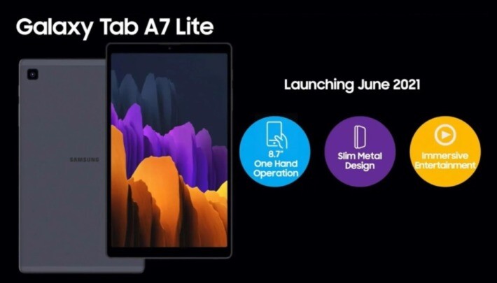 Samsung Galaxy Tab A7 Lite confirmată de pagina de suport Samsung tab samsung 