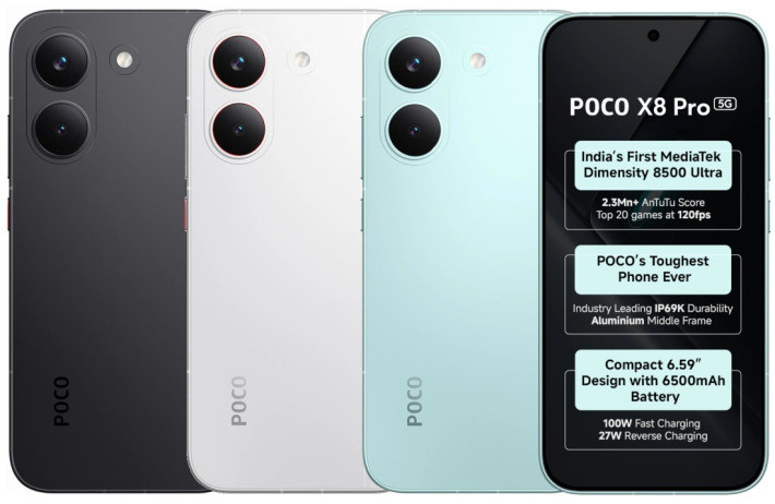 POCO X8 Pro și X8 Pro Max acum în România, la prețuri atractive, cu baterii mari și hardware pentru gameri POCO X8 Pro și X8 Pro Max acum în România, la prețuri atractive, cu baterii mari și hardware pentru gameri POCO X8 Pro Max POCO X8 Pro poco lansare Debut