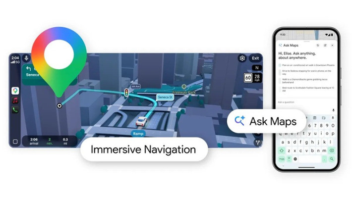 Google Maps primește „Immersive Navigation”; Cea mai mare schimbare din ultimii ani! 